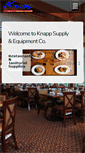 Mobile Screenshot of knapprestaurantsupply.com